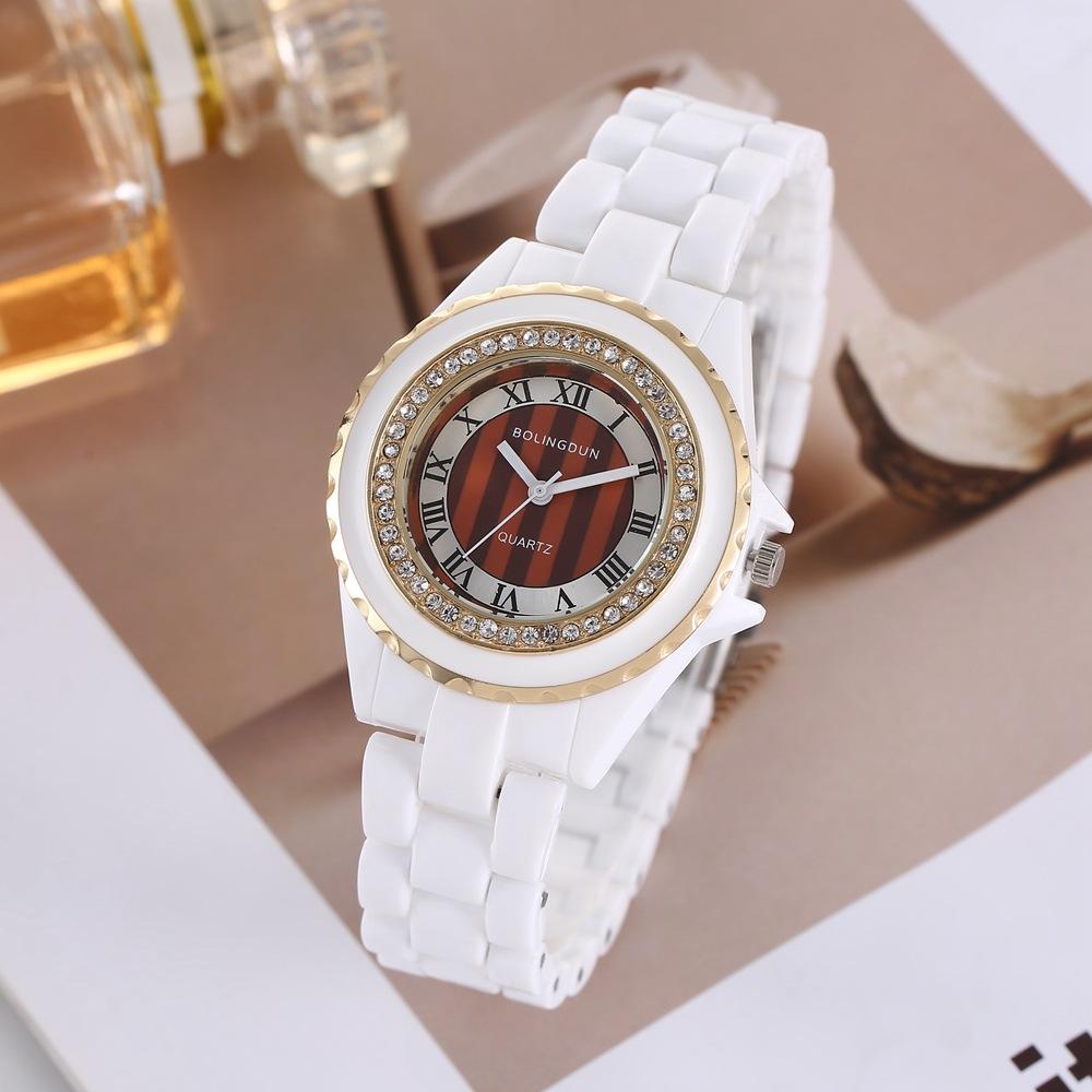 Привет модные часы Роскошные женские кварцевые часы Водонепроницаемые женские часы Женские наручные часы