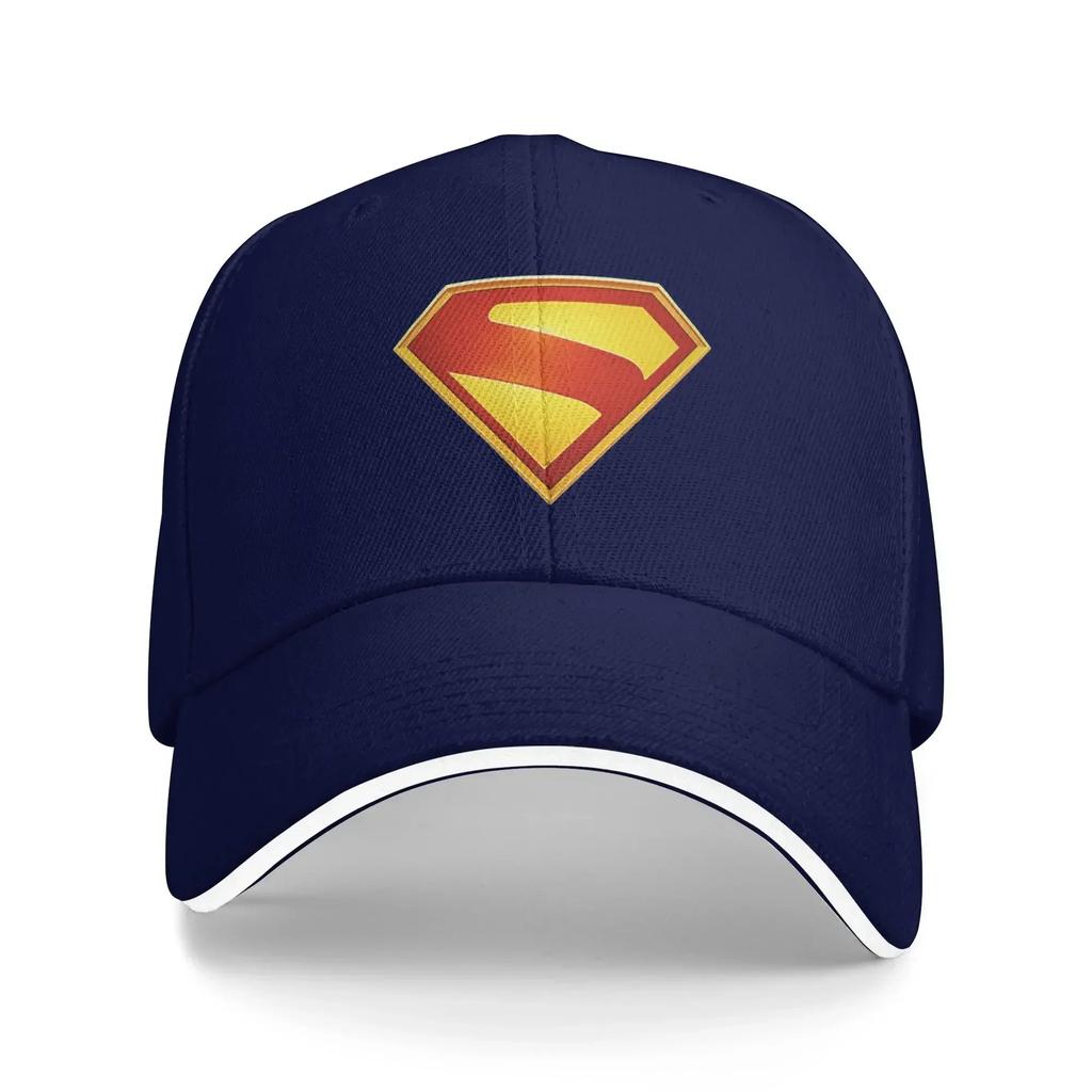 Supermans Logo Baseball Cap Outdoor Sport Wholesale Trucker Hat Men Adult Street Style Print Baseball Caps