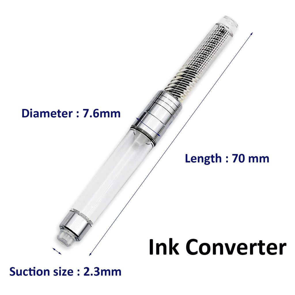 LACHIEVA LUX Fountain Pen Ink Converter (6 Bottles)