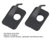2Pcs Plastic Arrow Rest Black Recurve Bow Arrow Holder Self-Adhesive Back Hunting Shoot Targeting Accessory