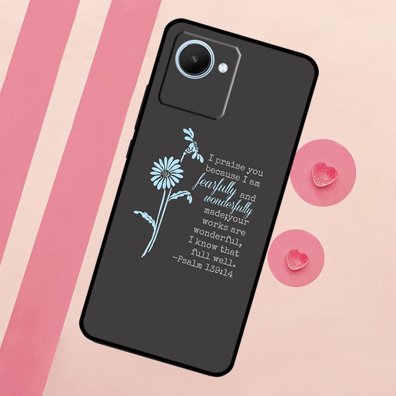 Christian Psalms For Realme 15 Pro 10 11 12 13 14 Pro Plus GT7 C67 C65 C63 C61 C55 C53 C51 C35 C71 C75 Case