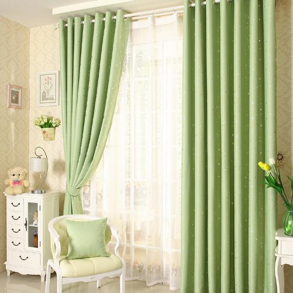 Мечтательные мерцающие звездные шторы с высокой степенью затемнения 70%-90% затемняющие шторы для детской спальни, гостиной, декора окон, подарки, 1 панель