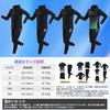 Ademe Compression Wear Set for Men: 345-piece Sportswear Set - Breathable, Odor-Resistant, Training