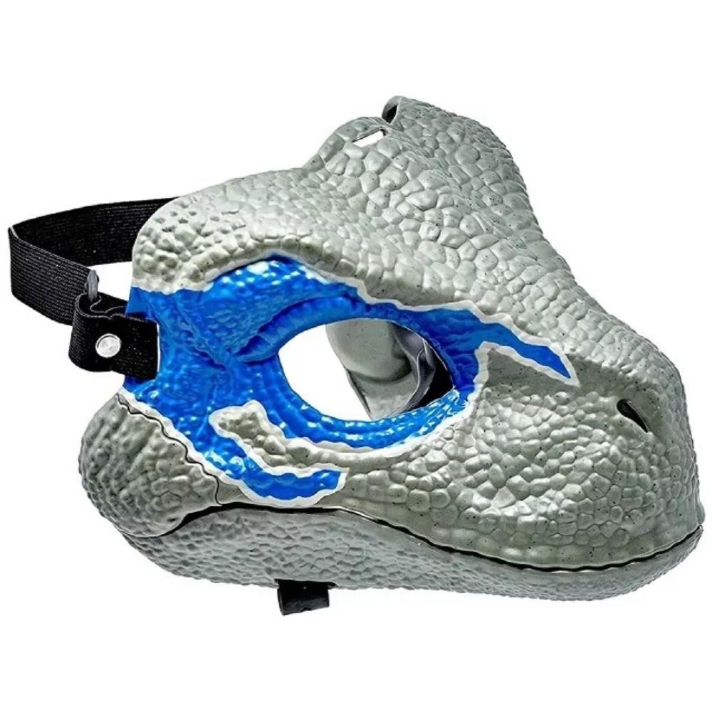 Open Mouth Dinosaur Headgear Cosplay Props Dragon Headwear Lifelike Raptor Dino Mask Gifts