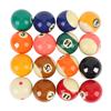 16Pcs Billiard Balls Resin 57.2mm Standard Pool Balls Set for Performance Practices Gift