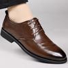 Мода Новый Дизайнер Весна Осень Мужская Кожаная Обувь Деловая Формальная Повседневная Рабочая Обувь Мужская Британский Костюм Жених Свадебная Обувь Мужская