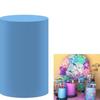 Reusable Desserts Tablecloth Polyester Decor Prop DIY Cylinder Cover  Birthday Party Wedding