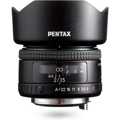 Объектив PENTAX HD с одним фокусом, с полным набором характеристик HD и легкой съемкой Серия K оснащена image 22860 PENTAX-FA35mmF2