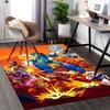 1pc Mega Man Anime Cartoon Design Office Chair Mat Non-Slip Carpet for Home Decor Living Room Bedroom Game Room Gift All Seasons Universal.Y078