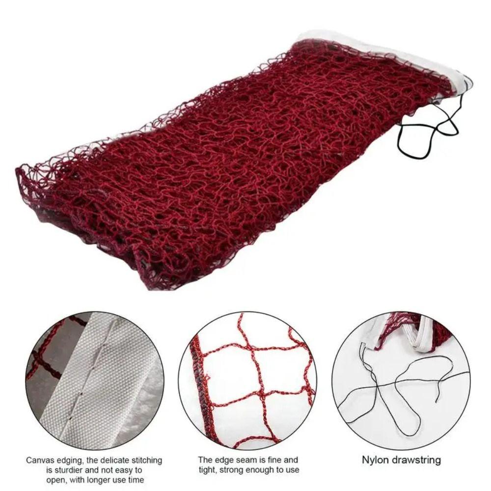 Replacement Badminton Mesh Net Professional Sports Net Game Volleyball Net Beach