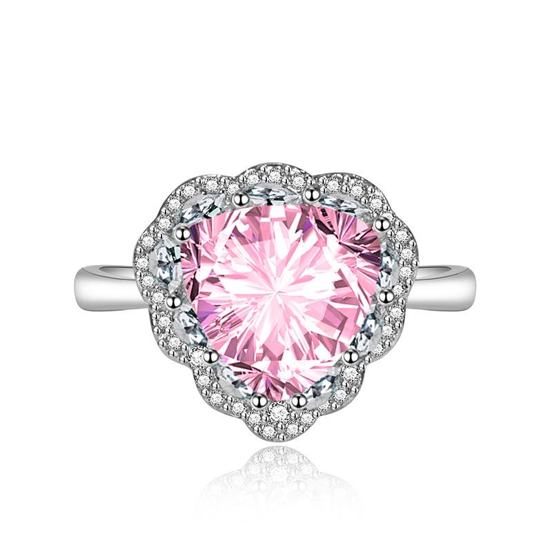 Sace Gems Классическое кольцо из медного сплава с цирконом, женские ювелирные изделия, свадебный подарок для вечеринки