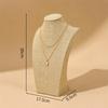 Neck Mold Necklace Display Stand Human Shape Ornament Holder Portable Mannequin Bust  Jewelry Show
