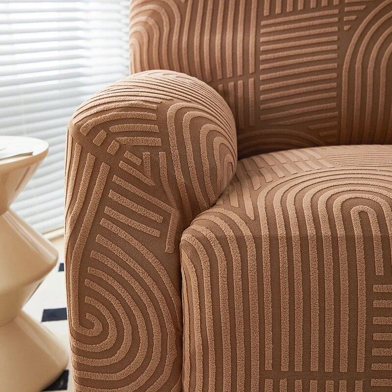 1-местный эластичный раздельный чехол для дивана с откидной спинкой, однотонные одноцветные чехлы для диванов для гостиной, универсальные чехлы для кресел