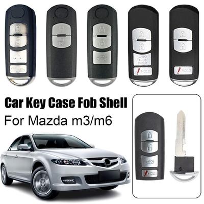 2 3 4 кнопки чехол для автомобильного ключа Fob Shell для Mazda 3 5 6 CX5 CX7 CX9 CX-5 CX-7 CX-9 MX-5 Miata RX-8 X-5 Summit Axela Atenza M3 V4W3