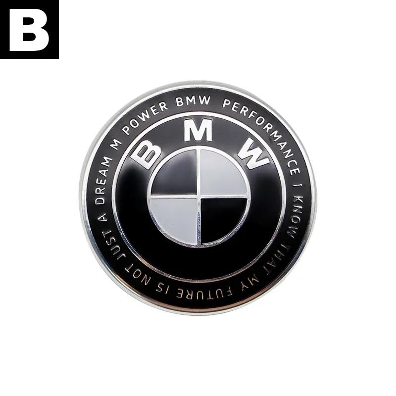 For BMW M X1 X3 82mm 74mm Car Front Hood Rear Trunk Emblem Badge for BMW E46 E90 E39 E91 E92 F30 F10 E60 X3 X5 1 2 3 4 5 6 7 Series Accessories