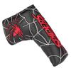 Крышка паттера штифтового типа совместима с крышкой Scotty Cameron Odyssey Head Cover с магнитным замком Spiders белого, черного и красного цвета (красный)