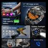 2025 Новые Смарт-часы Мужские 1000 мАч Длительное Время Ожидания Уличные Смарт-часы Мужские Светодиодный Фонарик Водонепроницаемые Пульс Спорт BT Звонок Смарт-часы