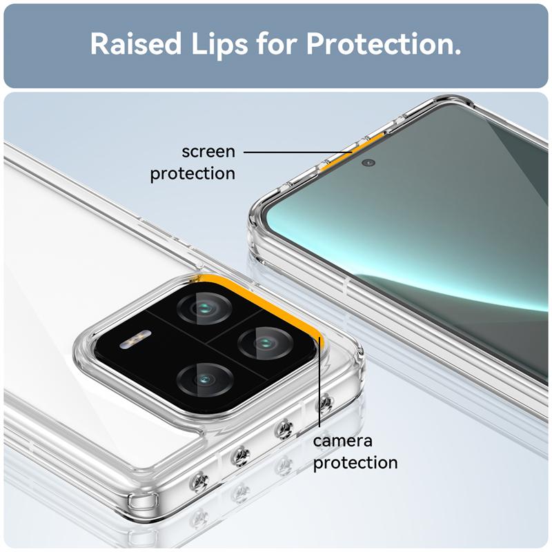 Для Xiaomi Mi 13 Pro Чехол Чехол Xiaomi 13 Pro Capa Ударопрочный Прозрачный Многоцветный Fundas Mi 12X 12 Lite 12S 12T 13 Pro