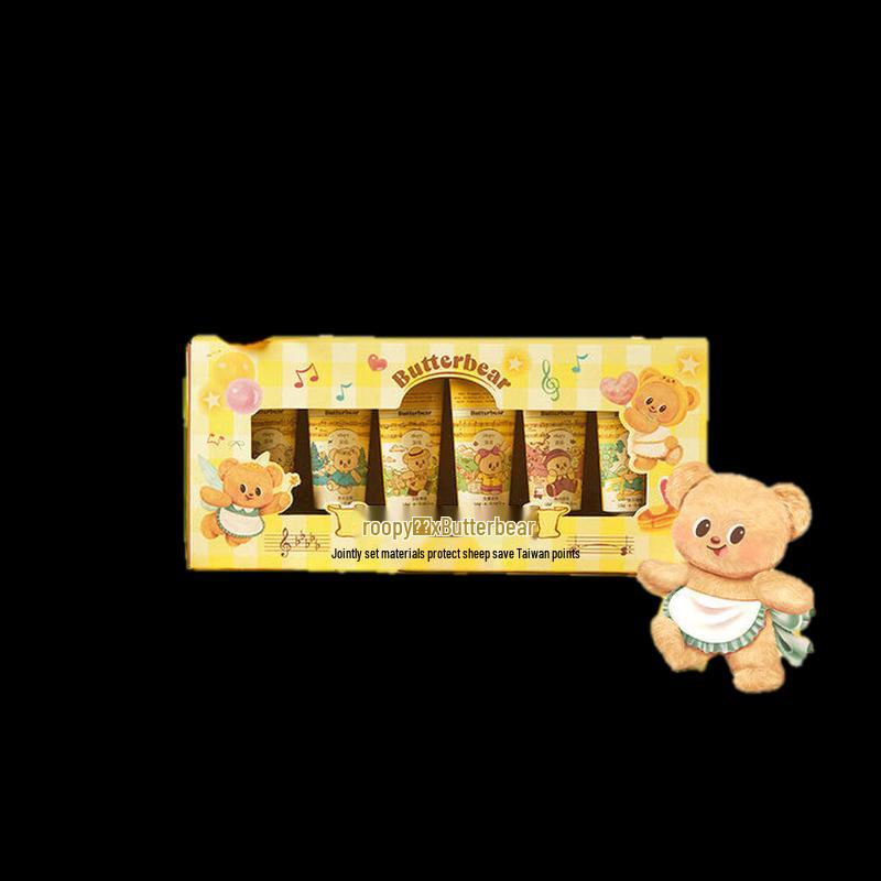 Набор кремов для рук Runpei Fragrance Butter Bear
