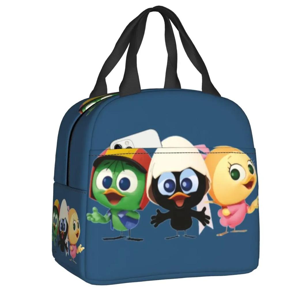 Калимеро Ланч-бокс Многофункциональный Теплый Охладитель Термический Изолированный Ланч-пакет для Женщин Школа Работа Пикник Портативные Сумки-тоут