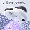 Пылесос для матраса с частотным выбиванием, горячим воздухом 55 градусов Цельсия, высоким давлением, автоматическим устройством для удаления клещей