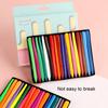 12/24/36 цветов/набор мелок для рисования с длинной ручкой восковой практичный мелок для рисования с двумя головками для детей