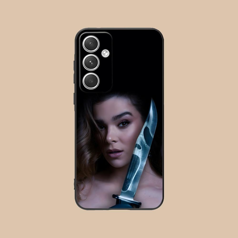 Матовый чехол из ТПУ для мобильного телефона Hailee Steinfeld для Samsung Galaxy S26 S25 S24 S23 S22 S21 S20 Note20 Plus FE Ultra Цветная крышка