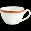 Retro Japanese Ceramic Coffee Cup and Saucer Set