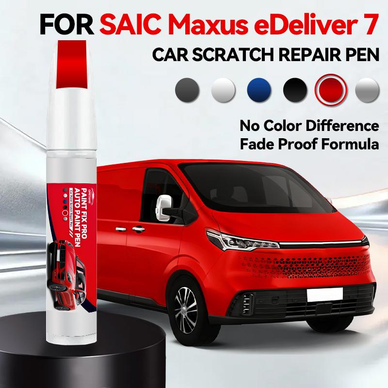 Для SAIC Maxus eDeliver 7 Подкрашивающая краска Ремонтный комплект для дисков Ремонт царапин на дисках Краска для обода Для ремонта колес автомобиля Серый Серебристый Черный