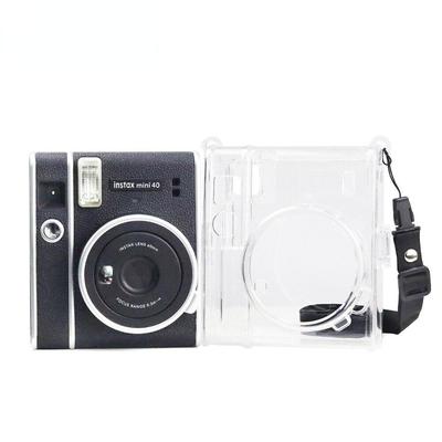 Хрустальный чехол, прозрачная сумка на плечевой ремень для Fujifilm Instax Mini 40, защитная пленка для камеры моментальной пленки, чехол для камеры