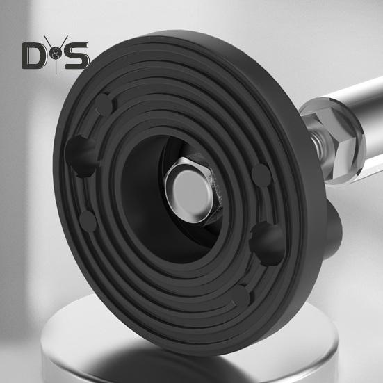 1 пара опорных ножек для мебели, регулируемые телескопические стойки из нержавеющей стали, простая установка, опорные ножки с противоскользящими накладками для кровати, дивана, комода, телевизора