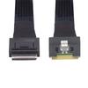 Cablecc Oculink PCIe Кабель для передачи данных Активный кабель 8i на 8i 8X Slimline SSD 50 см PCI-Express SFF-8611 SFF-8654