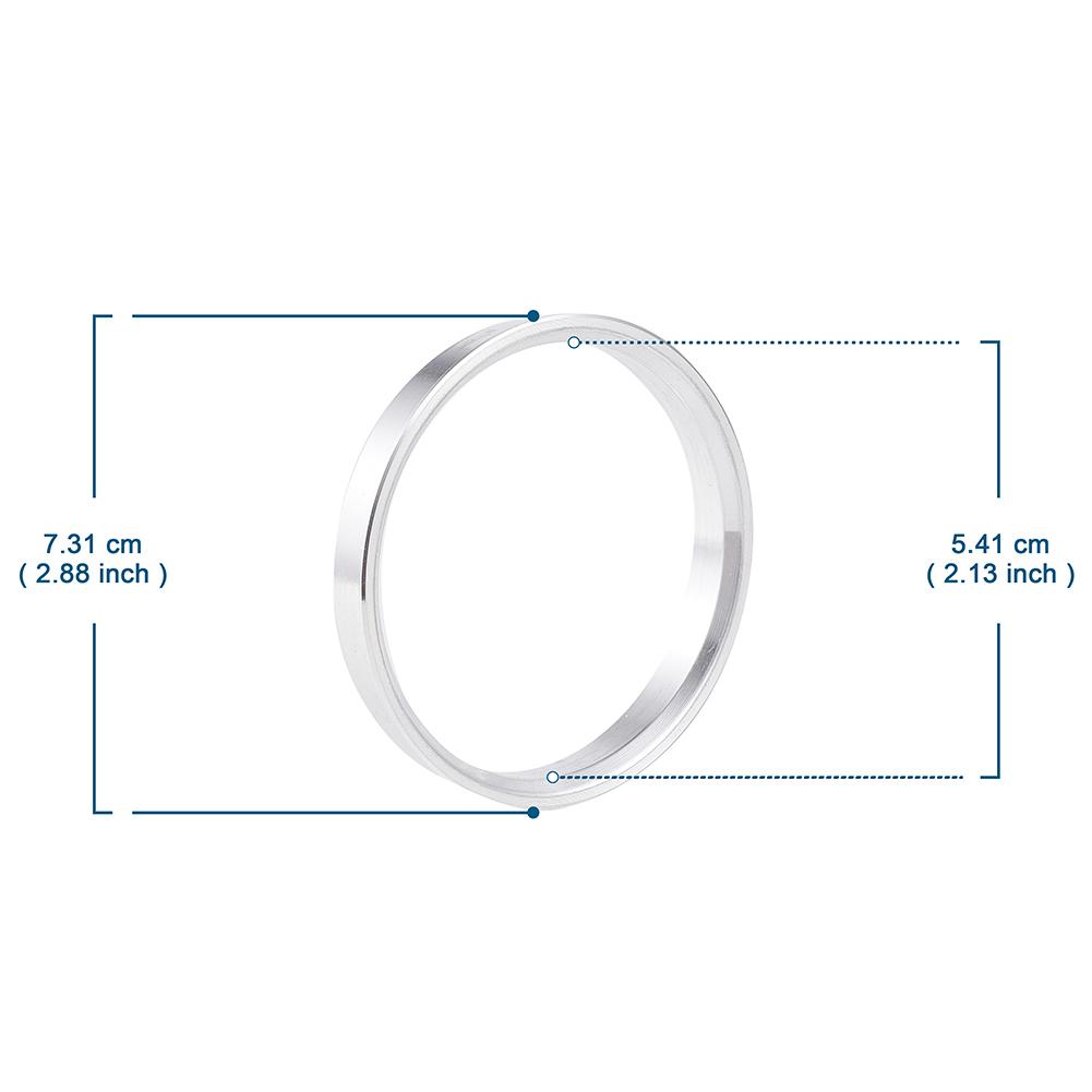4 шт. Проставка для центрального отверстия колеса автомобиля, кольцо, подходящее для центрального отверстия вашего автомобиля 73,1/54,1 73,1/56,1 до 73,1-66,6, множество размеров для вариантов