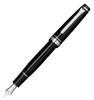 Перьевая ручка Sailor Professional Gear Slim Silver Black Fine Point 11-1222-220
