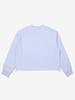 BBC EARTH W Slogan Crop Sweatshirt_Lilac