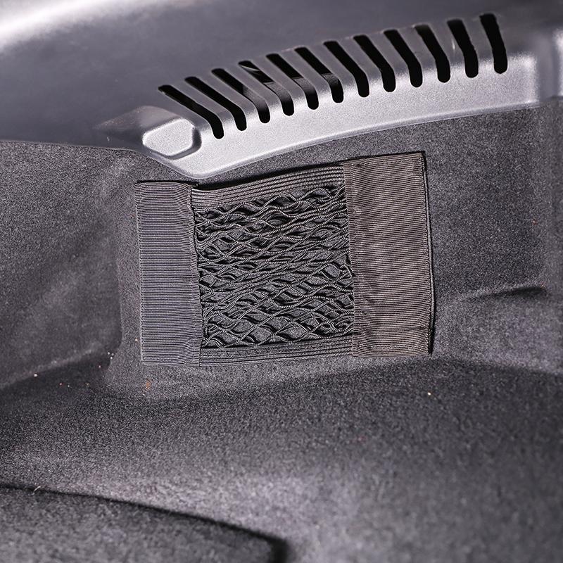 Для Jaguar F-TYPE 2013, 2014, 2015, 2016, 2017, 2018, 20, 21, 22, 23, багажник автомобиля, двойной сетчатый органайзер, органайзер для груза, автомобильный