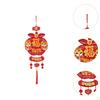 Китайский Год Подвесной Орнамент Благословение Украшения Вечеринка Классические Элементы Фестиваль Подвеска для