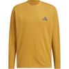 M Th Ls Sports Casual Loose Long Sleeve T-Shirt Men Tops Light-Brown JY6945