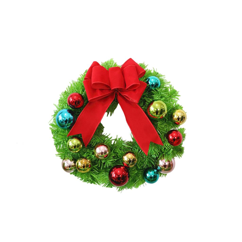 Christmas Wreath Artificial Flower Decoration Wreath Door Hanging Wall Hanging
