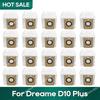 Совместимо для роботов-пылесосов Dreame D10 Plus / D9 Plus, комплект запасных частей, аксессуары, мешок для сбора пыли, замена