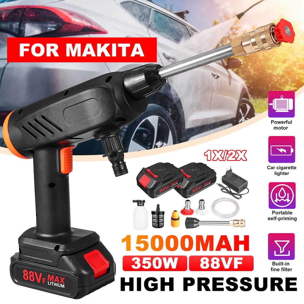 350 Вт Портативная Беспроводная Мойка Высокого Давления Генератор Пены Высокого Давления Пистолет для Мойки Автомобиля Водяной Пистолет Распылитель