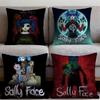 Чехол на подушку Sally Face Премиум Комфорт Двусторонний Чехол на Подушку - Дизайн Два в Одном для Любой Комнаты и Салона Автомобиля