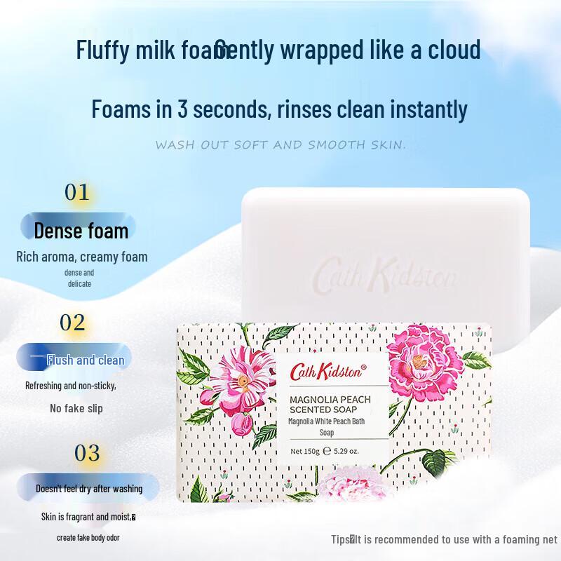 Cath Kidston Tulip Scented Bath Soap Set