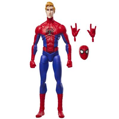 Hasbro MARVEL Marvel Legends Series Питер Паркер, Человек-паук: Коллекционная фигурка «Через вселенные паука» 15 см F9173 Подлинный продукт