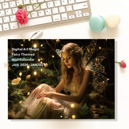 2026 Смешной настенный календарь с собаками 12 месяцев Милый декор для любителей животных Спиральный переплет Плотная бумага Декоративный подарок для владельцев домашних животных Офисный юмор Ежемесячный макет