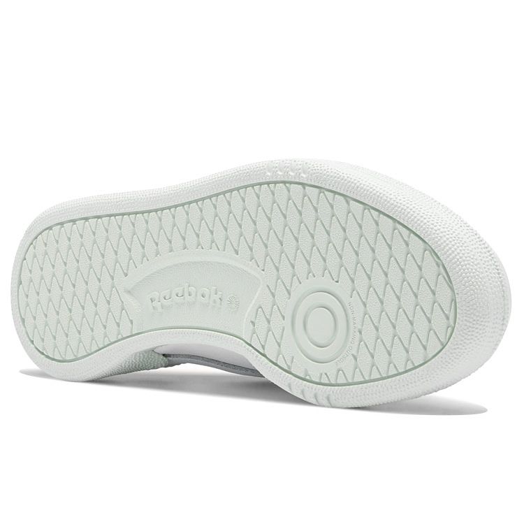 Reebok Club C 85 Mule White Aqua Dust Женские кроссовки Footwear-White Energy-Glow GX2500