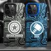 Чехол Marvel Avengers Hero для iPhone 17 Pro Max XR 12 11 XS 15 Plus 16 16e Air 13 14 Задняя крышка для телефона