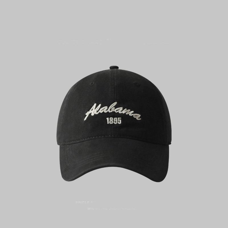 Bent brim cap men's and women's pure cotton outdoor sports hat pure cotton student couple versatile soft top baseball cap