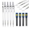 0.3/0.5/0.7/0.9mm Automatic Pencil with Lead Refill Set Propelling Pencil  Students