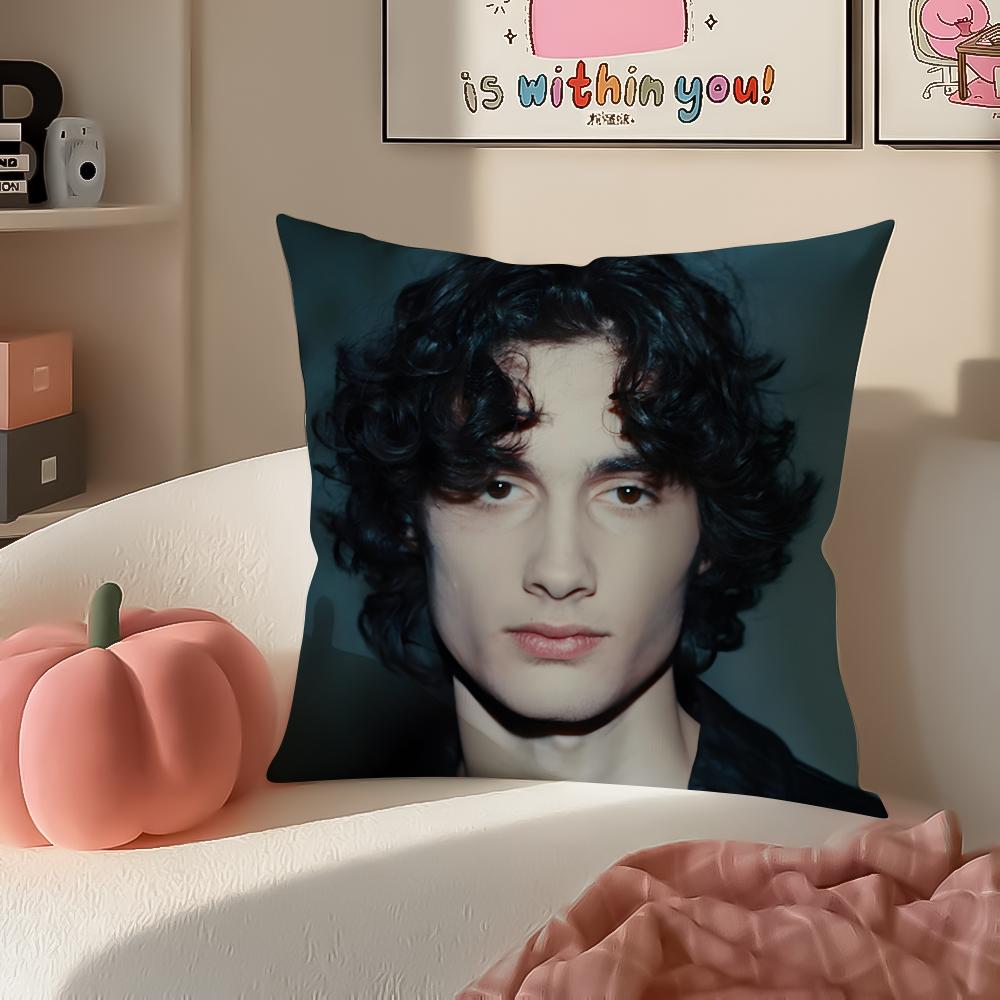 Soulful Latin Spanish Singer SSombr Cushion Cover Pillowcase Short Plush Invisible zipper Room Sofa Cushion Cover